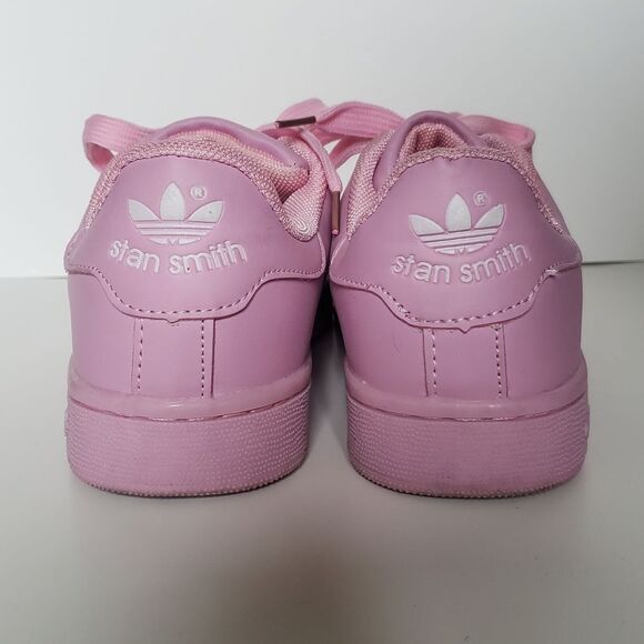 Stan Smith for Adidas All Pink Sneakers - 7/7.5 - Picture 8 of 16